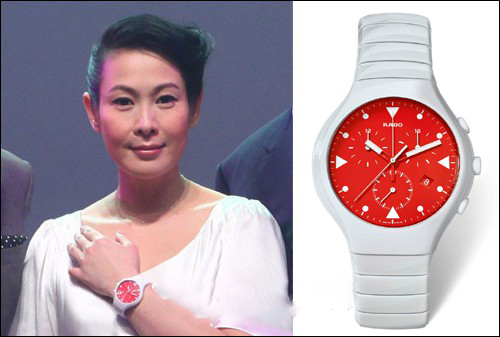 雷达推出全新系列刘若英的限量版腕表